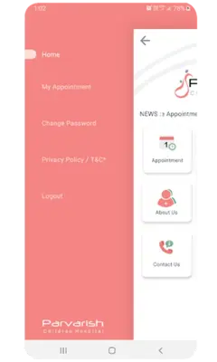 Parvarish Hospital android App screenshot 5